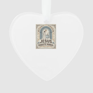 Jesus Monastic Minimal Jesus Monastic Minimal Chri Ornament