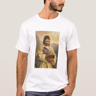 Jesus Moo Deng Bouncy Pig, Cute Baby Hippo T-Shirt