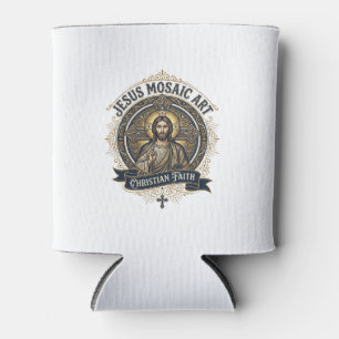 Jesus Mosaic Art Jesus Mosaic Art Christian Faith Can Cooler