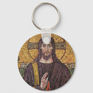 Jesus Mosaic Keychain