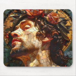 Jesus Mosaic Mouse Mat