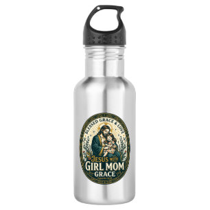 Jesus Motherhood Micro Identities Shirt Faith Base 532 Ml Water Bottle