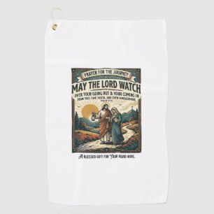 Jesus Motorcycle Club Spouse T-Shirt Inspirational Golf Towel
