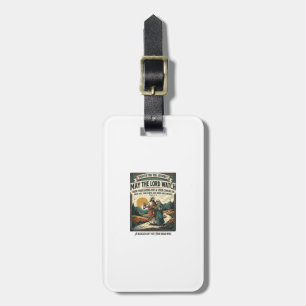Jesus Motorcycle Club Spouse T-Shirt Inspirational Luggage Tag