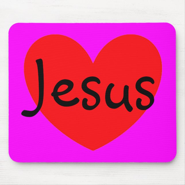 Jesus Mouse Mat (Front)