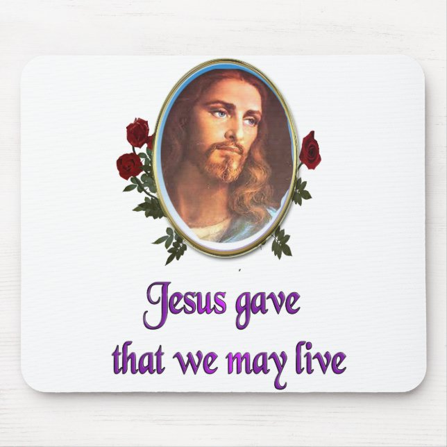 Jesus  mouse mat (Front)