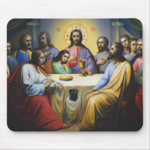 Jesus Mouse Mat