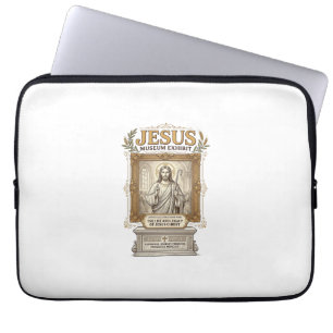 Jesus Museum Exhibit Jesus Museum Exhibit Christia Laptop Sleeve