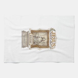 Jesus Museum Exhibit Jesus Museum Exhibit Christia Tea Towel