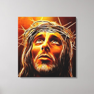 Jesus: My God  Why Have You Abandoned Me Canvas Print
