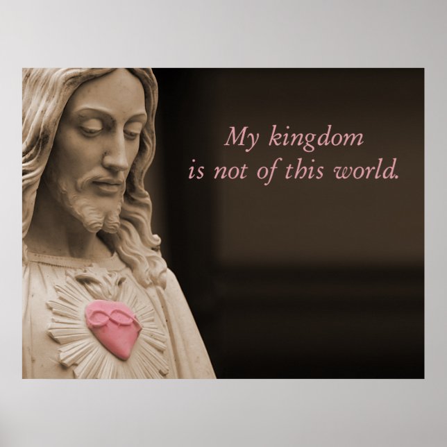 Jesus My Kingdom Poster (Front)