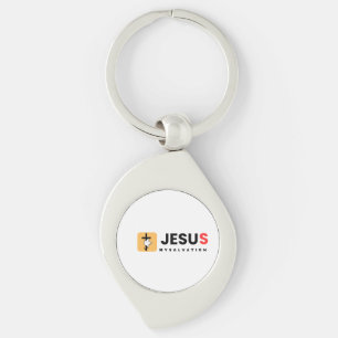 Jesus My Salvation Key Ring