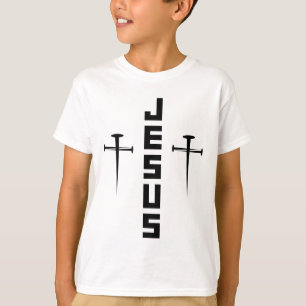 JESUS Nail Cross Christian Faith For Believers T-Shirt