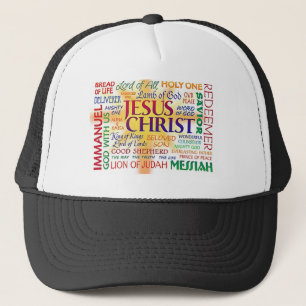 JESUS, NAME ABOVE ALL NAMES TRUCKER HAT