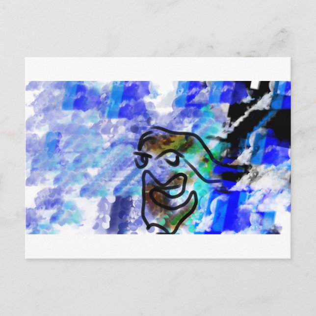 Jesus name hope postcard (Front)