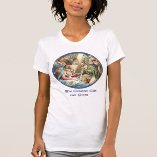 Jesus nativity scene gifts T-Shirt