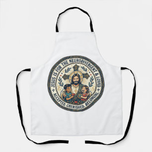 Jesus Neurodivergent Encouragement T-Shirt Inspira Apron