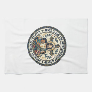 Jesus Neurodivergent Encouragement T-Shirt Inspira Tea Towel