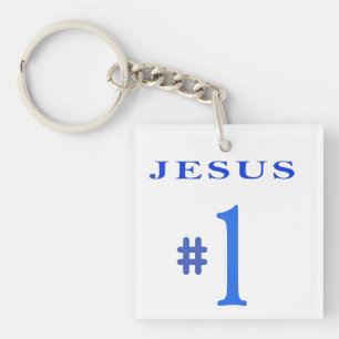 Jesus Number 1 Key Ring
