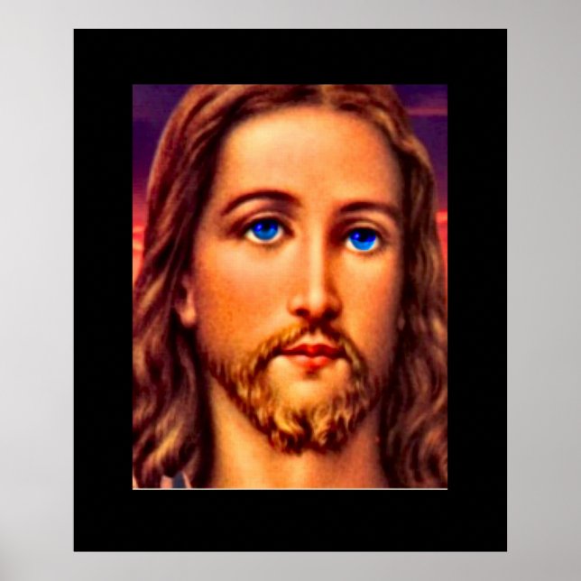 Jesus of Nazareth Art Nouveau Print (Front)