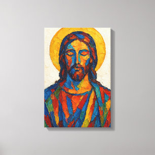 Jesus Oil Painting (Ver. 1) Canvas Print