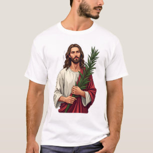 Jesus Olive Branch Vintage Engraved Tee 2