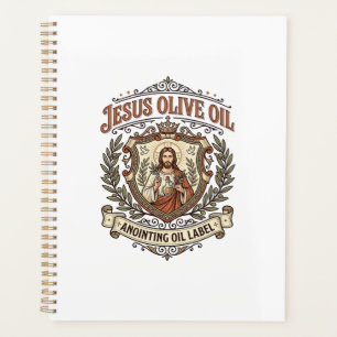 Jesus Olive Oil Anointing Oil Label Jesus Olive Oi Planner