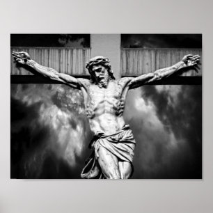 Jesus on a Cross Poster