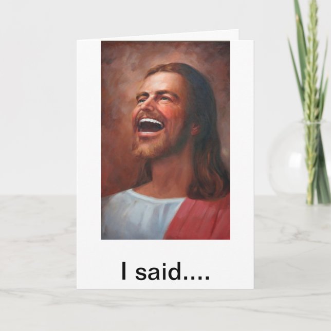 Jesus on Figs Holiday Card (Front)