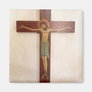 Jesus On The Cross Art Magnet