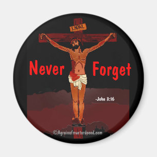 Jesus on the cross magnet