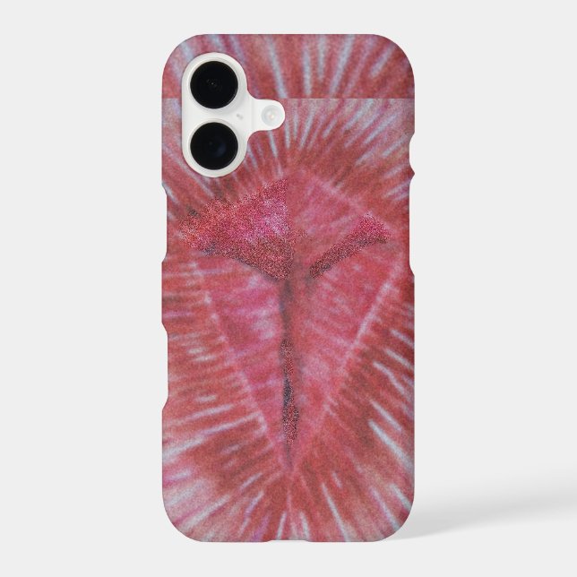Jesus on the Cross Phone Case (Back)