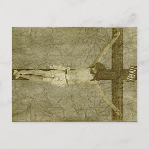 Jesus on the Cross Postcard