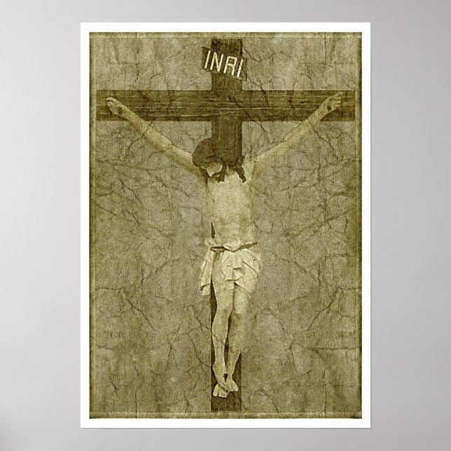 Jesus on the Cross Poster (Front)