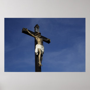 Jesus On The Cross Poster