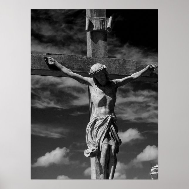 Jesus on the Cross Poster (Front)
