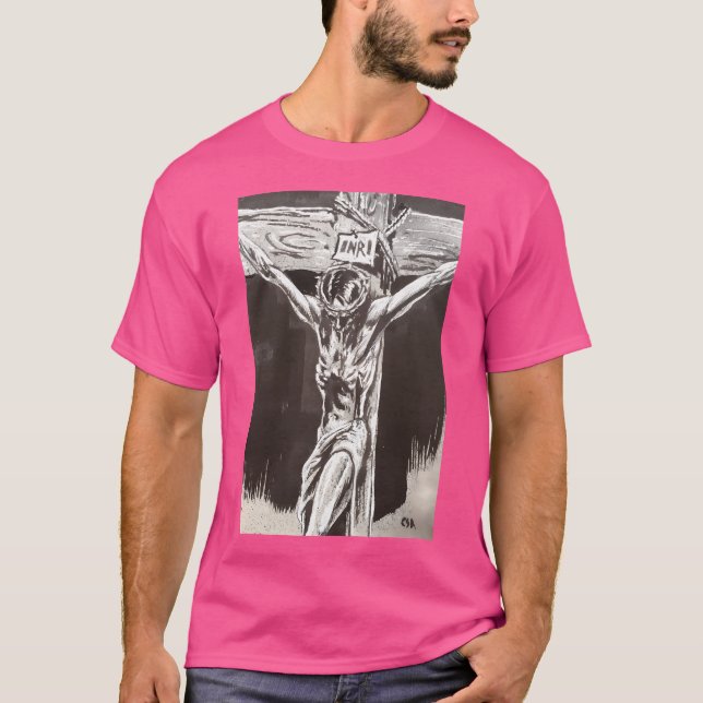 Jesus On The Cross T-Shirt (Front)