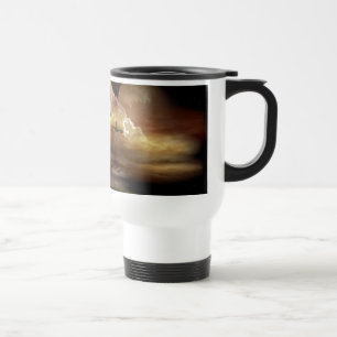 JESUS ON THE CROSS TRAVEL MUG