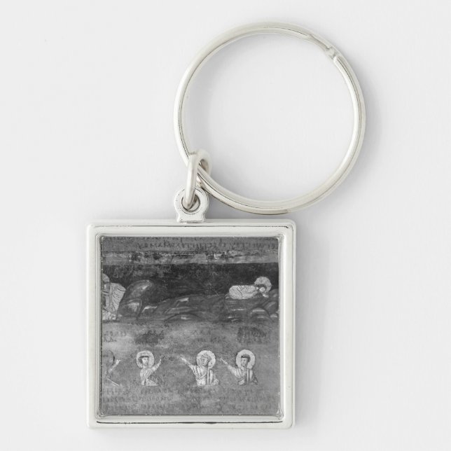 Jesus on the Mount of Olives Key Ring (Front)