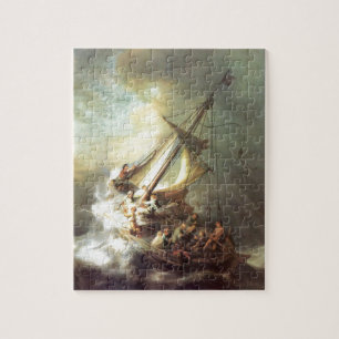 Jesus on the Sea of Galilee, Israel Jigsaw Puzzle