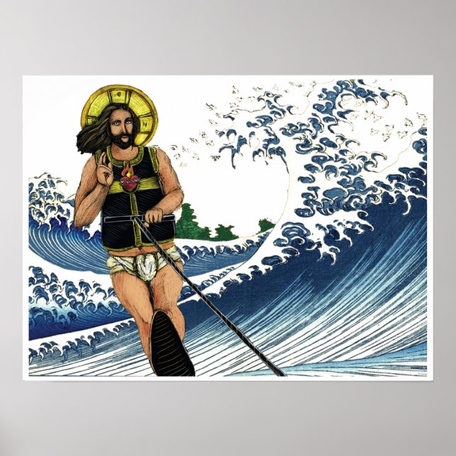 Jesus on the Water (sports) Poster (Front)