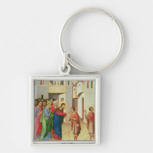 Jesus Opens the Eyes of a Man Born Blind, 1311 Key Ring