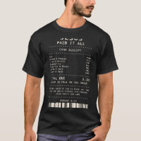 Jesus Paid It All Funny Christian Faith Bible Vers