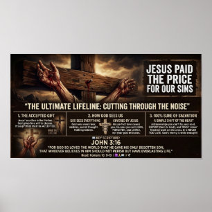 Jesus Paid the Price  Poster