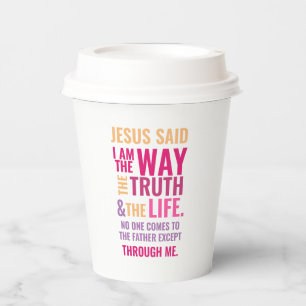 Jesus Paper Cups