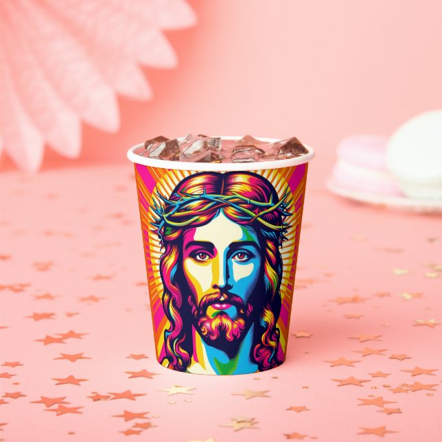 Jesus paper cups. cups (Insitu)