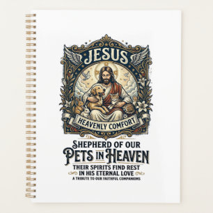 Jesus Pet Memorial Remembrance Shirt Christian Gra Planner