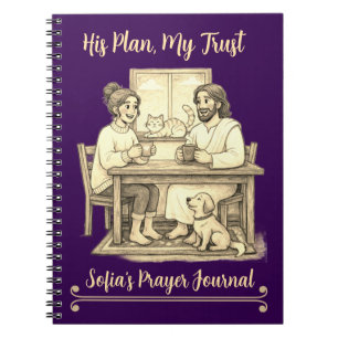 Jesus photo notebook - personalized faith journal