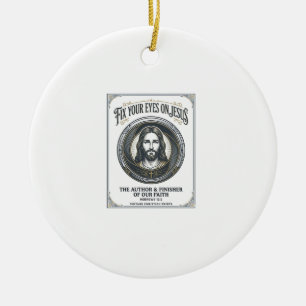 Jesus Photography Mum Family Photographer Vintage Ceramic Tree Decoration
