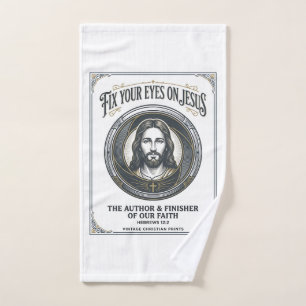 Jesus Photography Mum Family Photographer Vintage Hand Towel